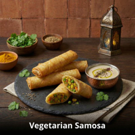 Vegetarian Samosas Mawda Altayan