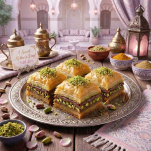 Dubai chocolate baklava - ghaidaa - mothers day