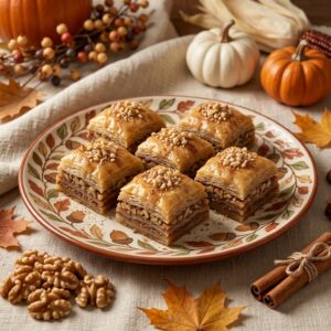 Walnut & Cinnamon Baklava - Thanksgiving-2